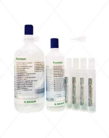 محلول شستشوی زخم پرونتوسان,محلول شستشوی زخم,ضد عفونی زخم,جلوگیری از عفونت زخم,محلول ضد عفونی