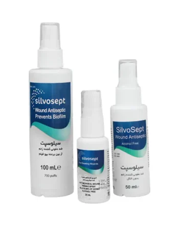 اسپری زخم نقره دار سیلوسپت کیتوتک
