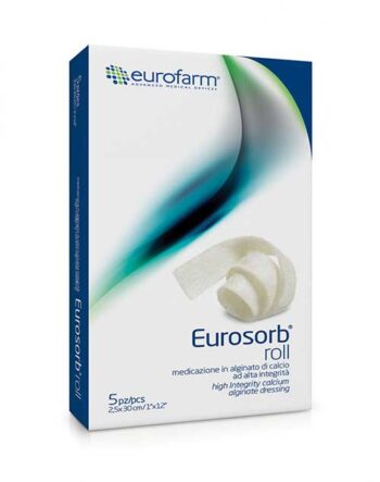 یوروسورب،آلژینات کلسیم،اگزودات،زخم پوستی,پانسمان یورو سورب,Eurosorb,پانسمان کلسیم آلژینات یوروسورب یوروفارم,پانسمان آلژینات کلسیم