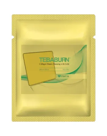 پانسمان سوختگی ماتریکس کلاژن طلا طبابرن تریتا
