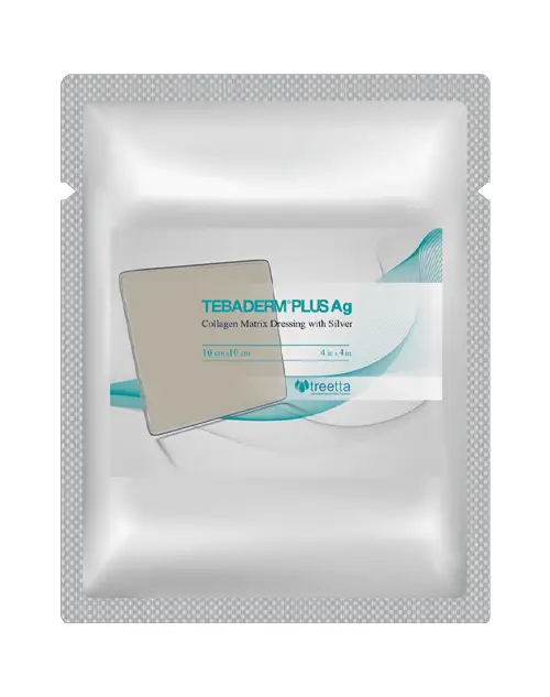 پانسمان ماتریکس کلاژن نقره طبادرم پلاس تریتا