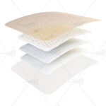 پانسمان فوم مپی لکس فلکس چسبدار مونلیکه