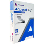 پانسمان هیدروفایبر نقره دار نواری کانواتک | آکواسل نقره